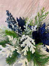 27" Bejeweled Poinsettia Centerpiece