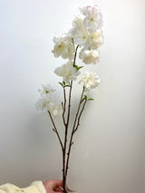 White Peach Blossom Spray