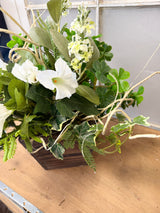 17" Lucky Petunia Centerpiece