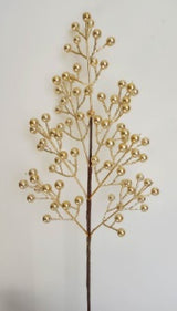 Holiday Metallics Gold Berry Spray