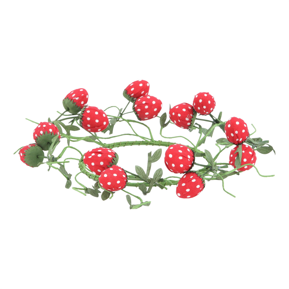 Plush Strawberry Candle Ring