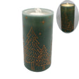 Large Green Forest LED Water Fountain Candle for Christmas home decor from Magnolias Home Decor