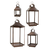 Bronzed Traditional Lantern - 4 Sizes
