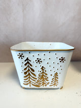 Modern Holiday Planter - 3 Sizes