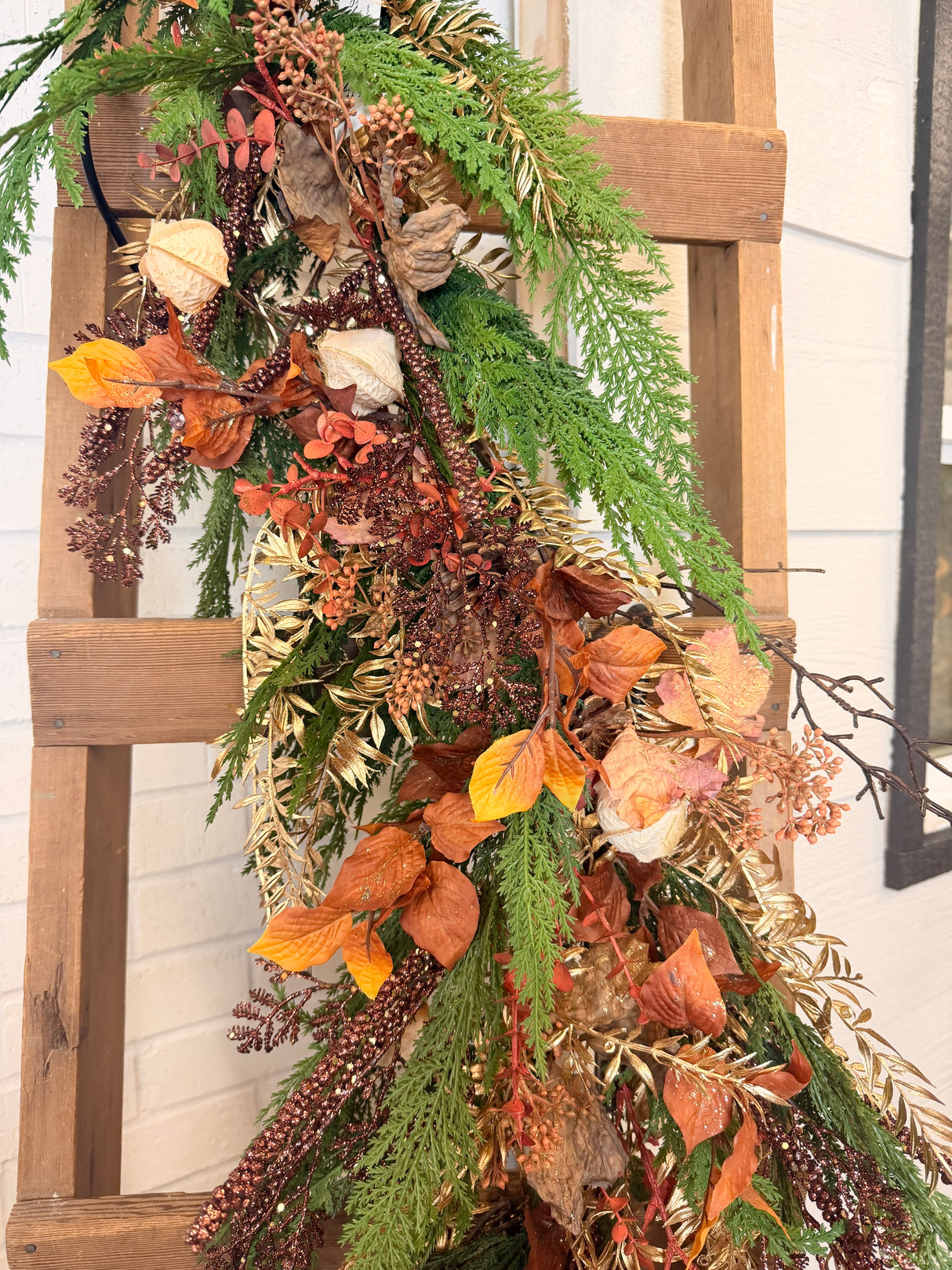 66" Cool Copper Garland