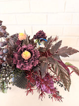 18" Midnight Harvest Centerpiece