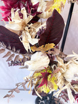 27" Shades of Fall Wreath