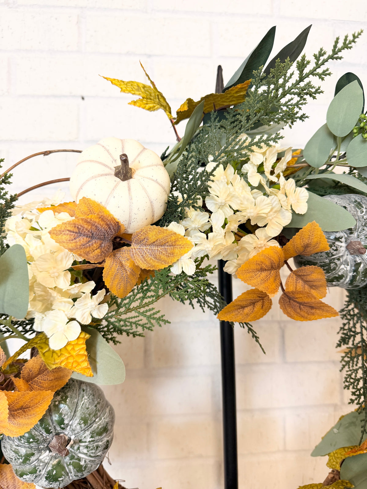24" October Cottage Wreath