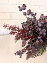 18" Midnight Harvest Centerpiece