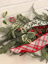 36" Under the Mistletoe Swag