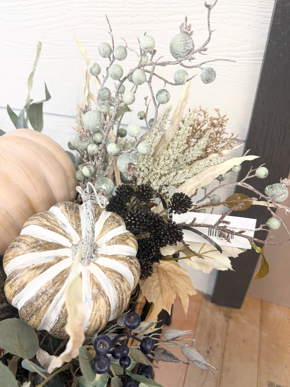 28" Golden Harvest Pumpkin Centerpiece