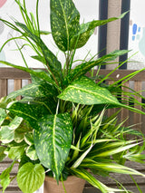 28" Restful Green Porch Pot