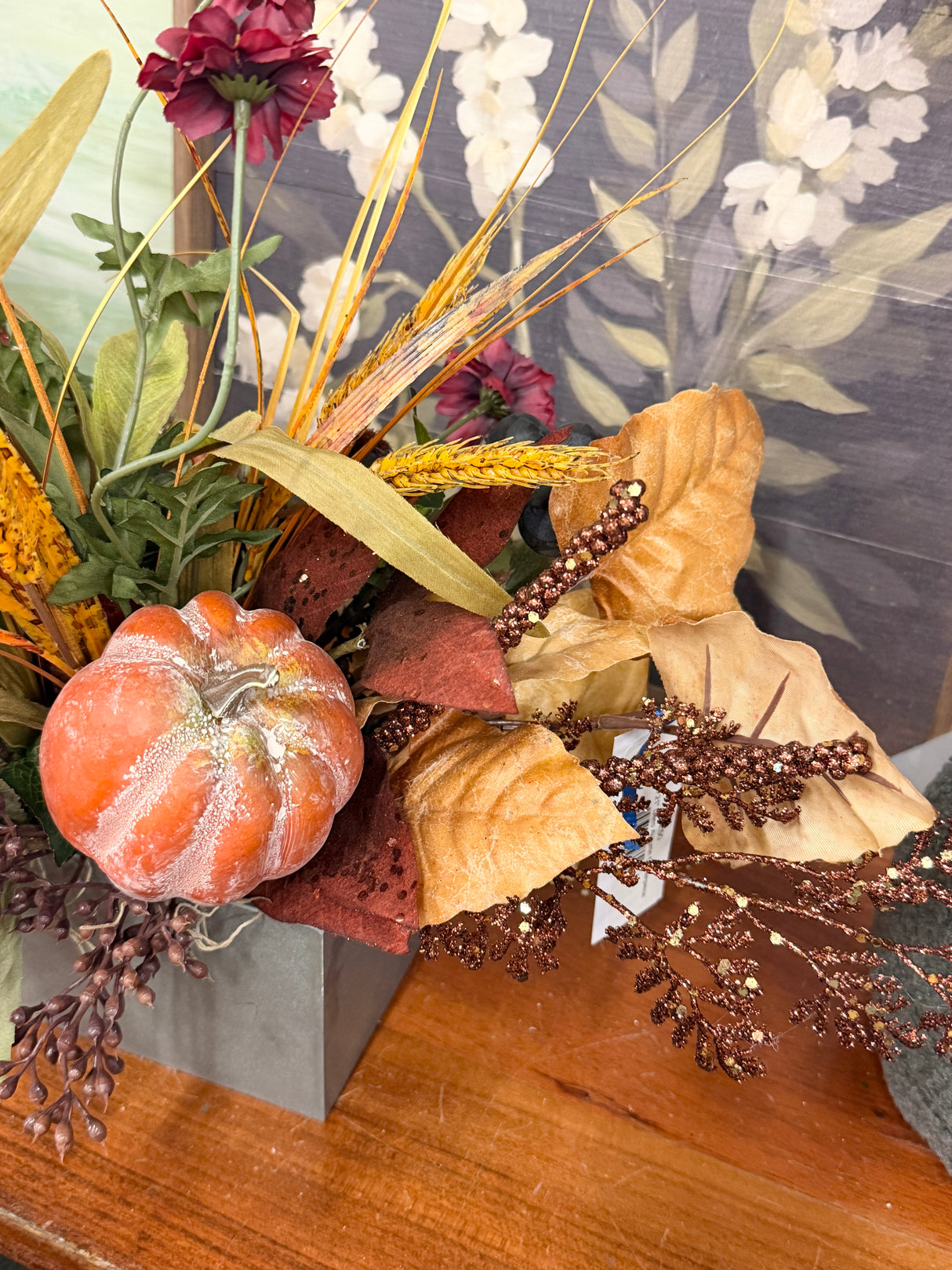 21" Deep Autumn Centerpiece