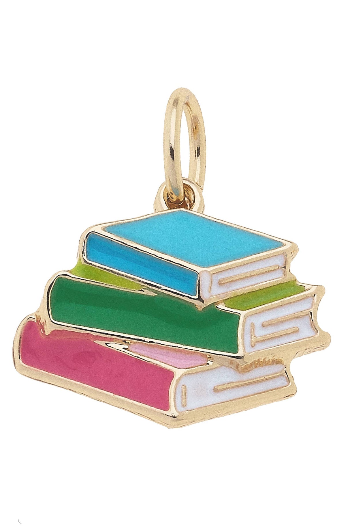 Books Charm in Multi