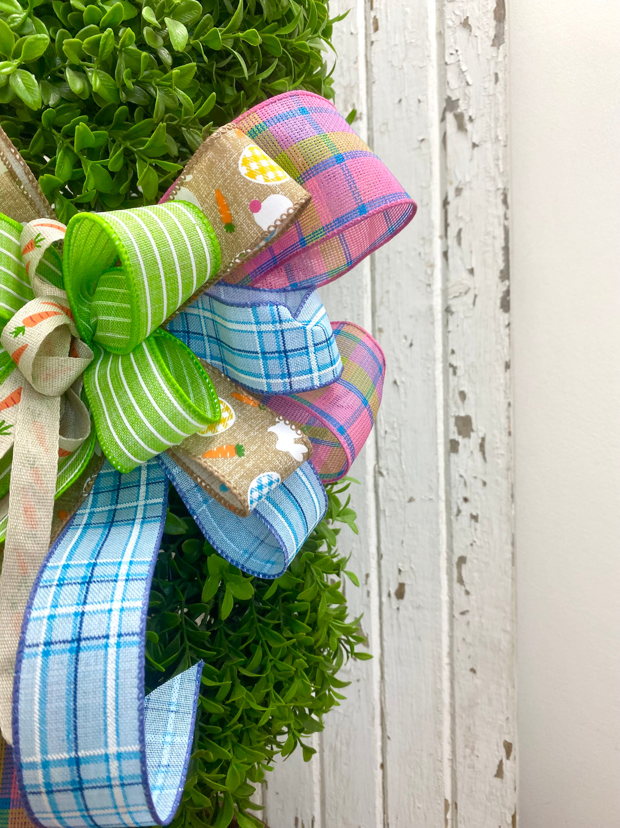 15" Easter Garden Party Bow