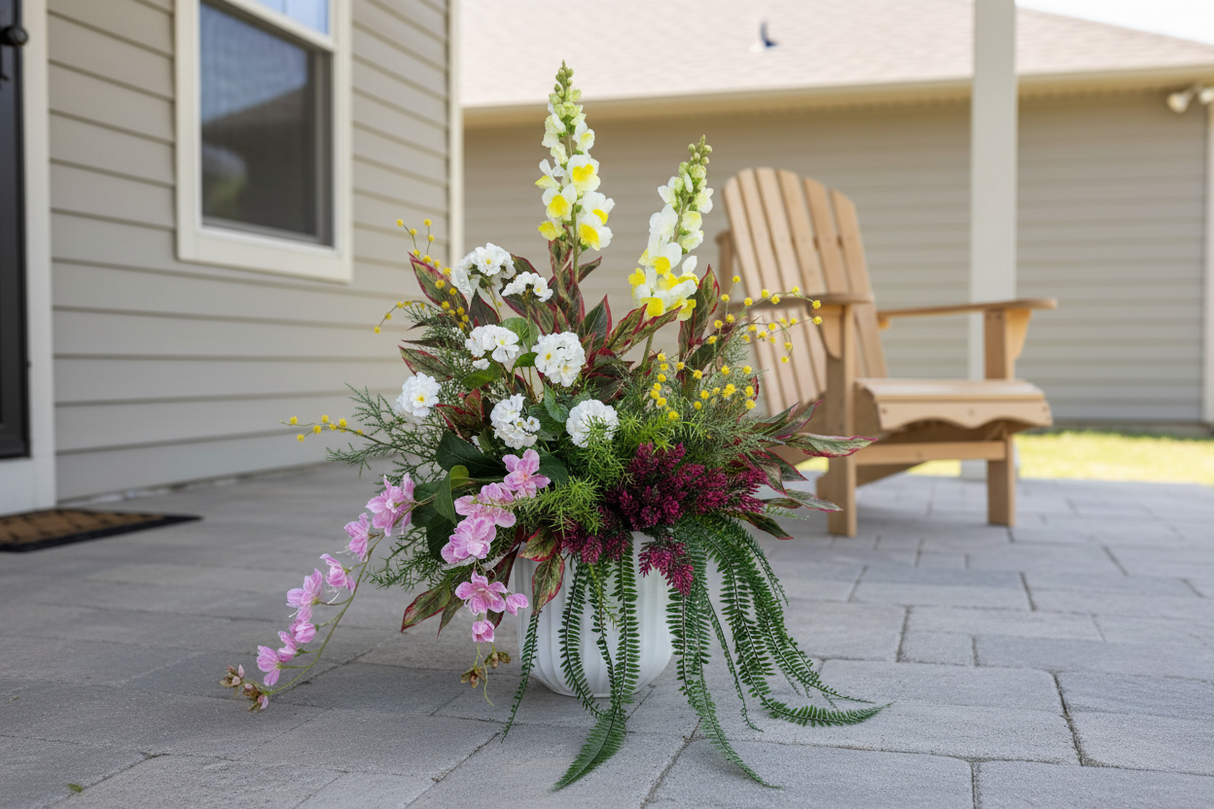 34" Garden Path Porch Pot