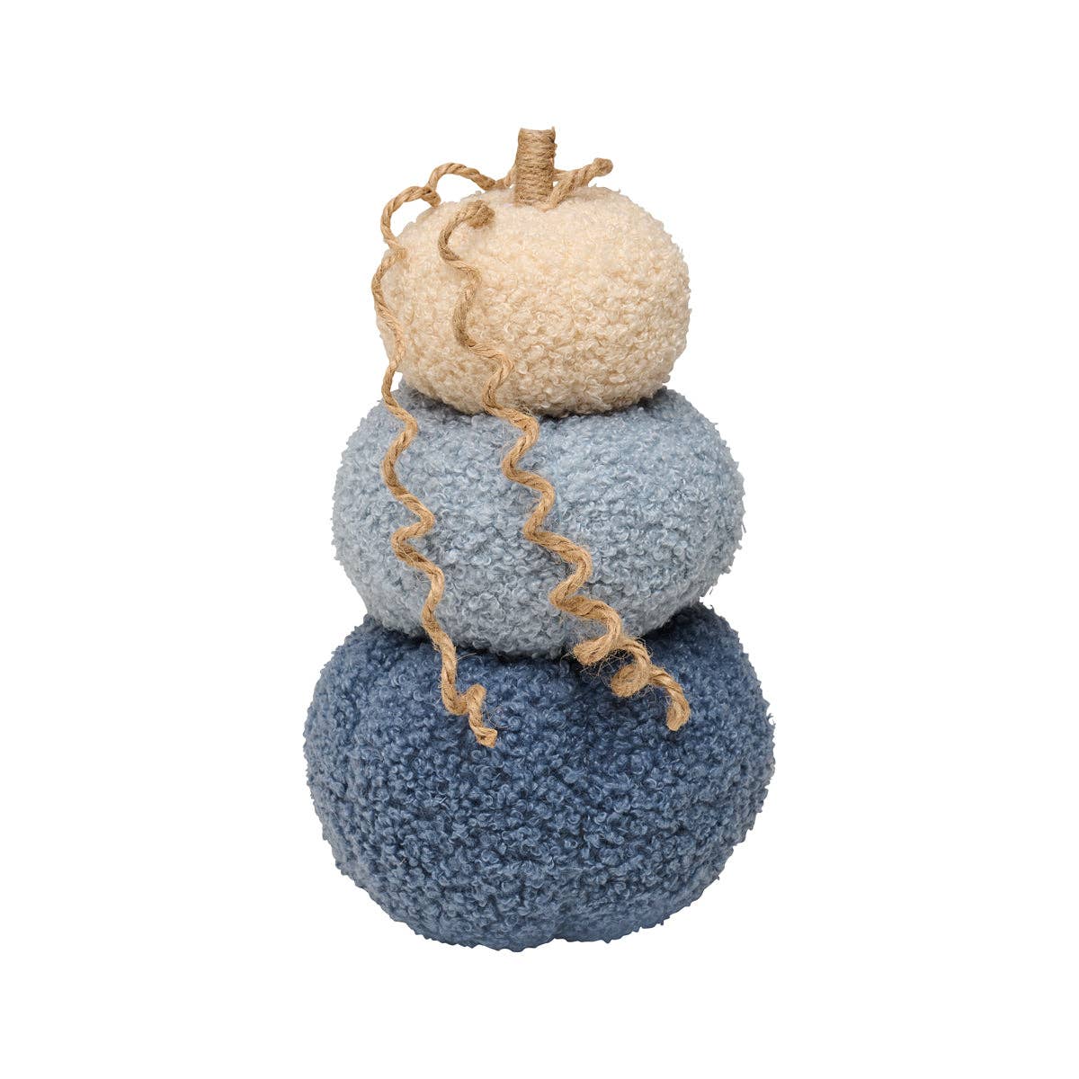 Denim Fall Trio Pumpkin Stack