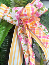 15" Summer Sorbet Bow