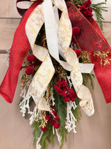 Crimson Christmas Swag Kit