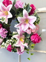 19" Lovely Lily Wreath