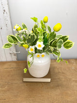 18" Showers Of Yellow Drop-In