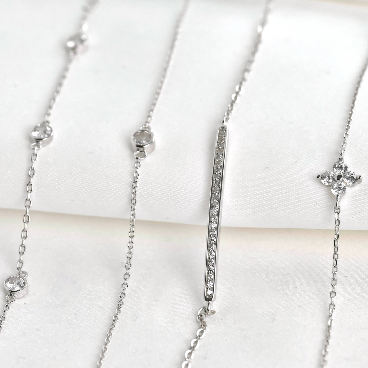 Stainless Steel Bezel Station Bracelet - Waterproof
