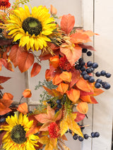 26" Sunflower Dream Wreath
