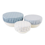 Dusty Blue Dish Covers Set of 3