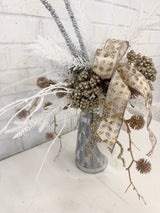 17" Small Bright Holiday Centerpiece