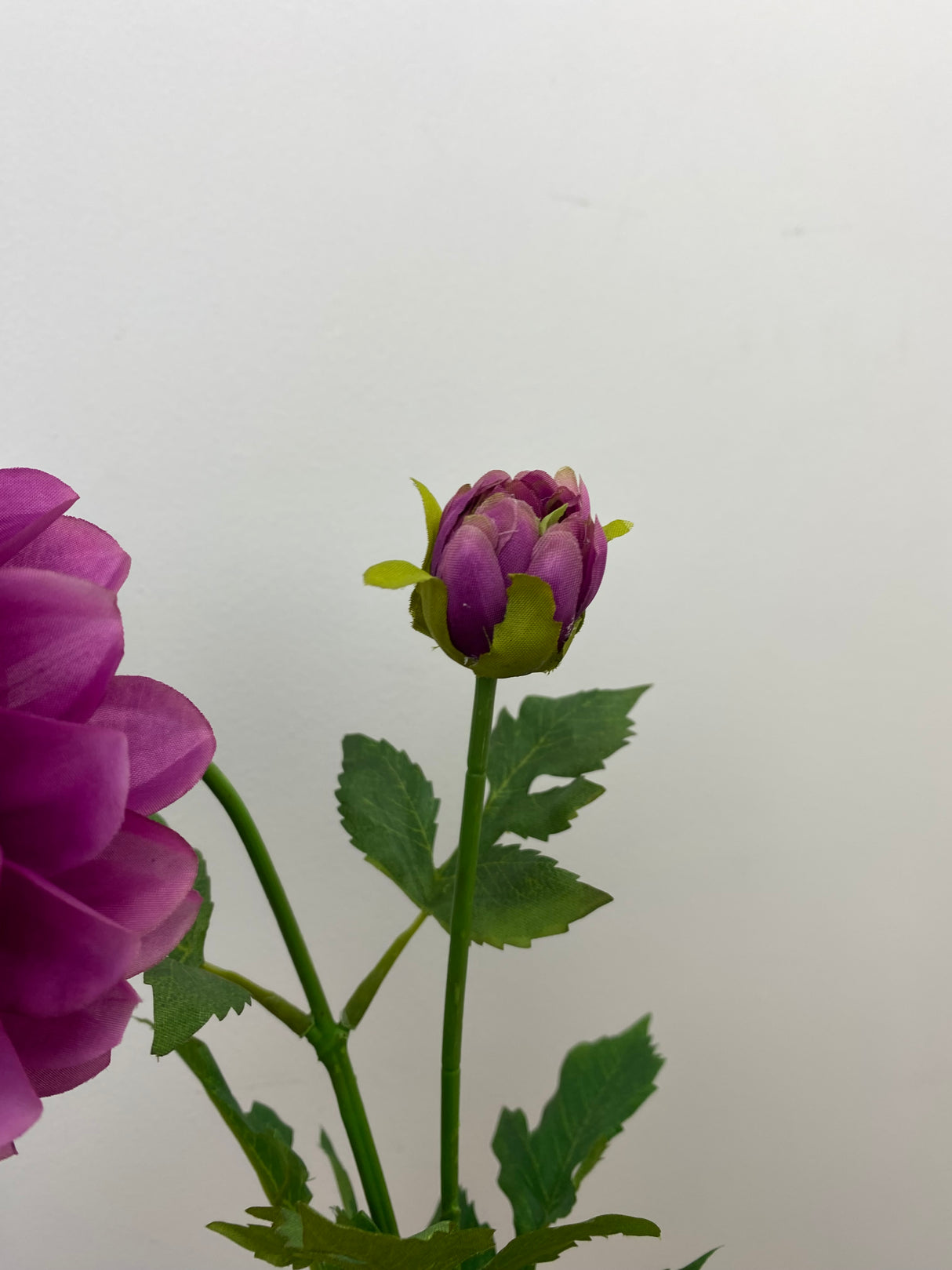 Purple Dahlia Spray