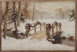 Decorated Bridge Wood Art