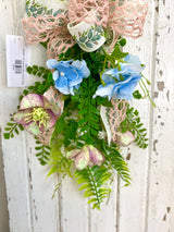 18" Delicate Dawn Vertical Swag