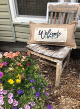 Classic Welcome Interchangeable Pillow Panel