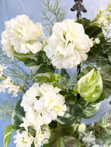 35" UV Protect Fresh Picked Blooms Wreath