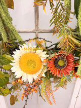 32" Sunflower Daze Wreath