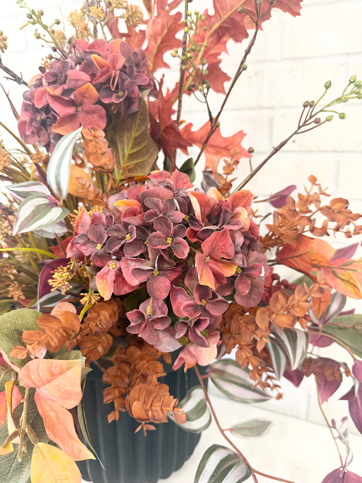 32" Fall Days Ahead Porch Pot