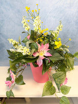 21" UV Protect Garden Blush Step Sitter