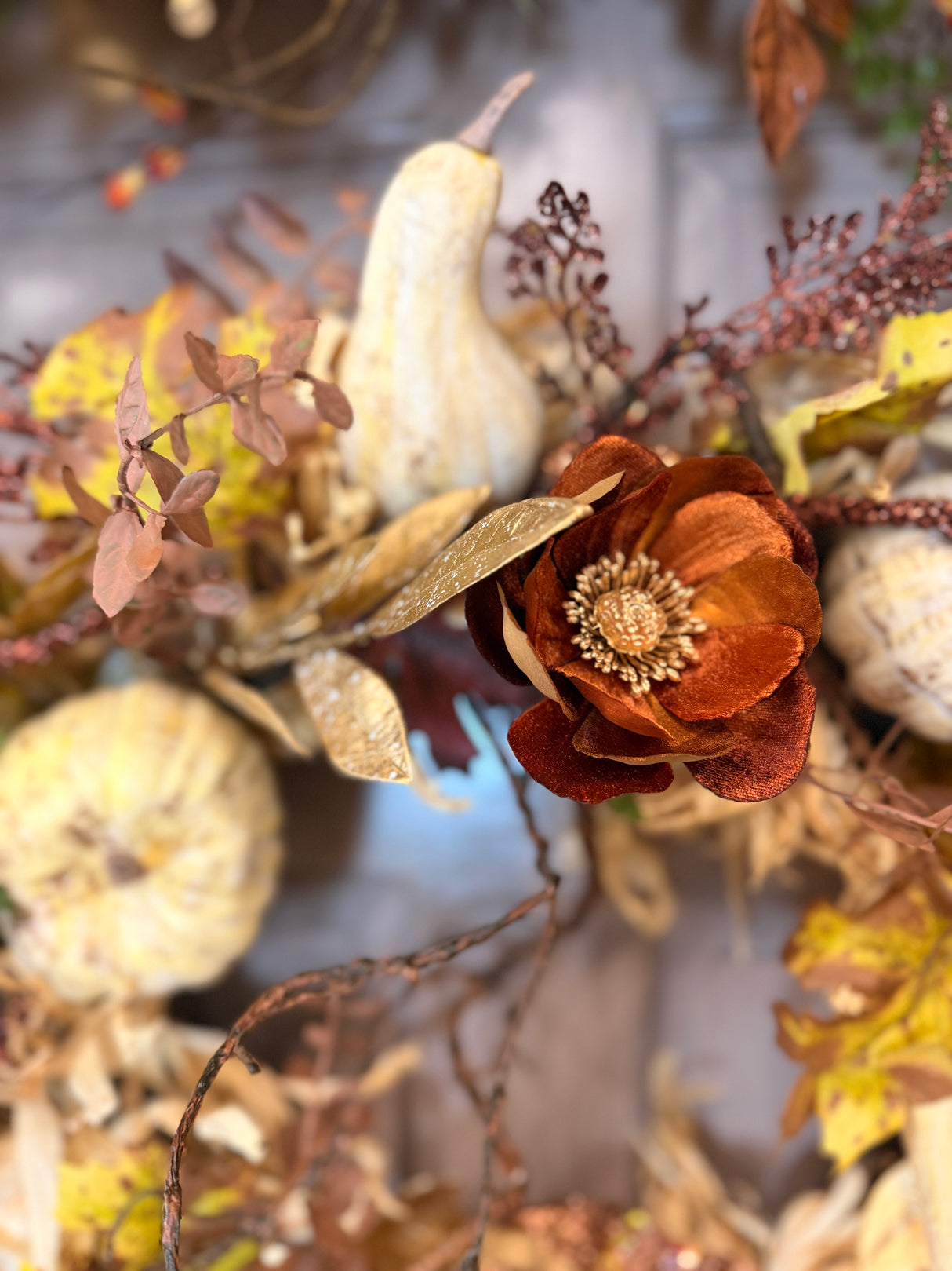 25" Harvest Luxe Wreath