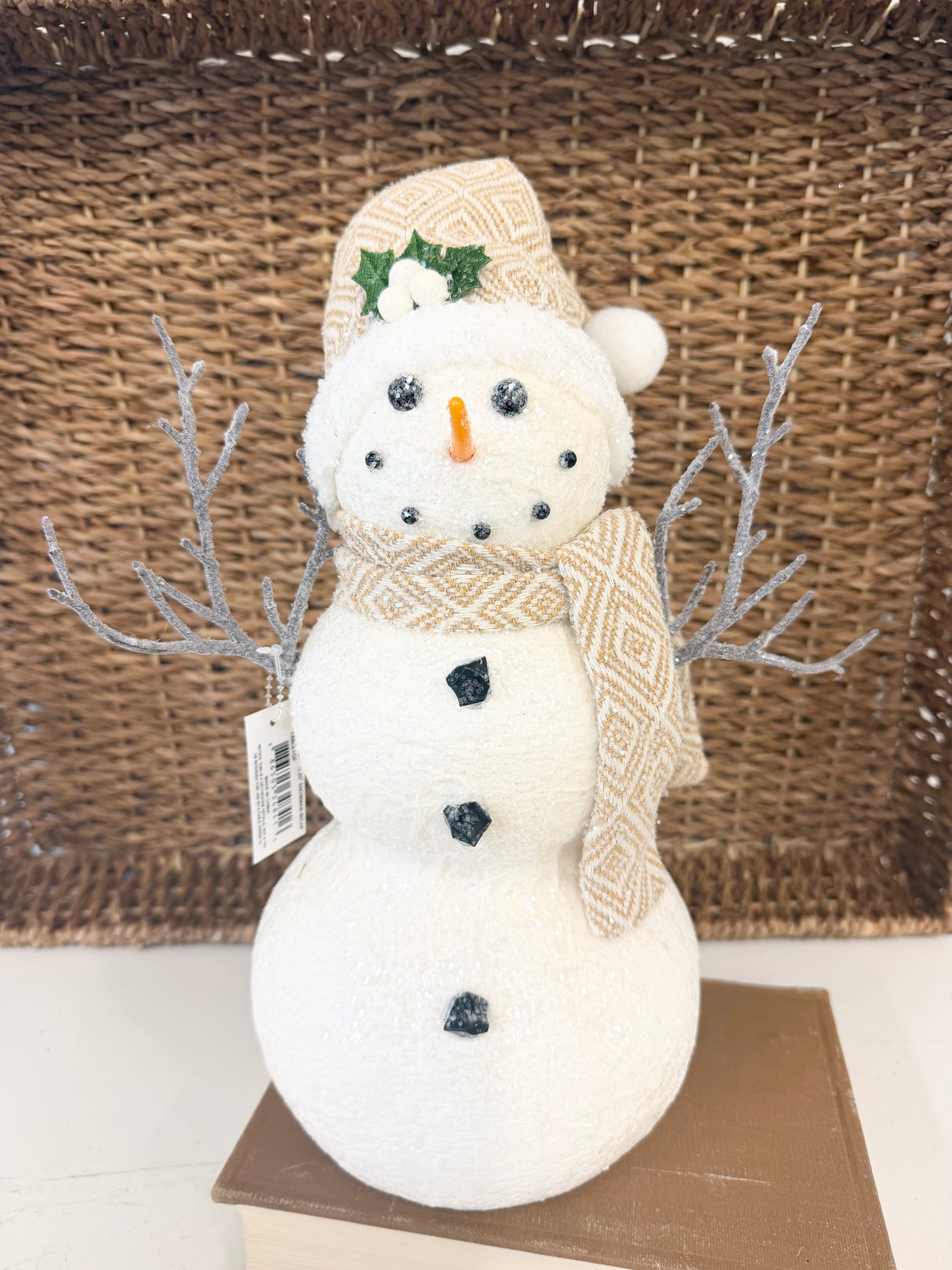 White Cheery Snowman