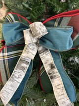 Birch Plaid Bow