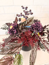 18" Midnight Harvest Centerpiece