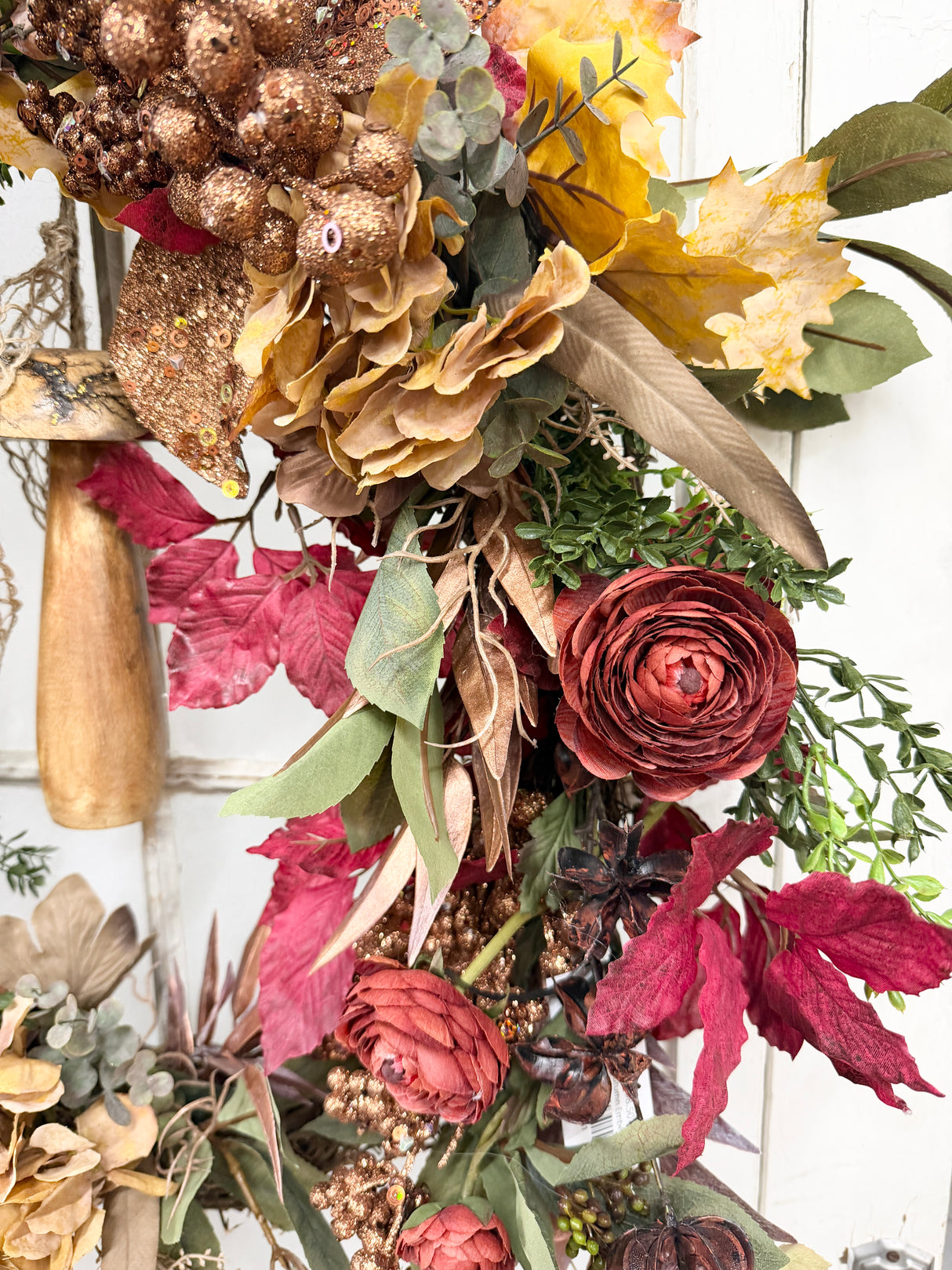 29" Autumn Ember Luxe Wreath