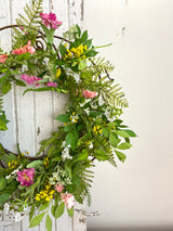 23" Easter Blossom Nest Wreath