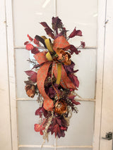 30" Fall Splendor Swag