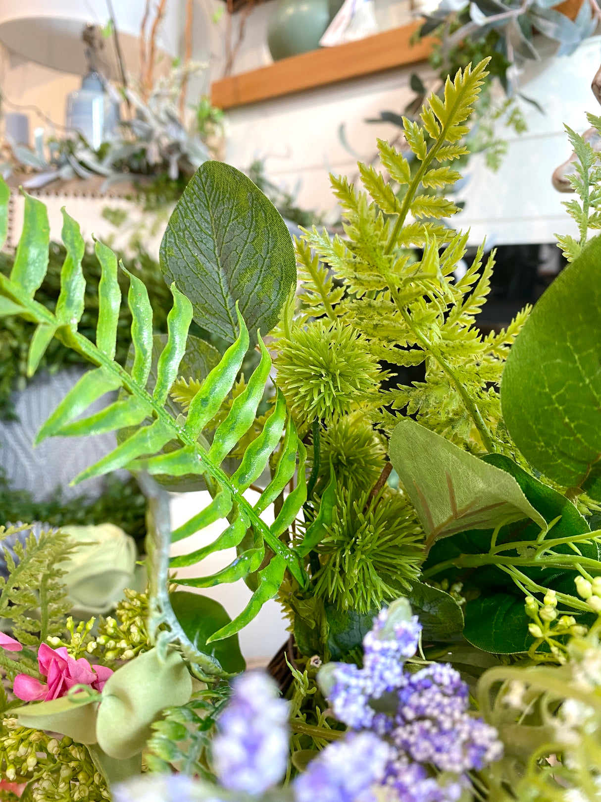 24" Burst of Spring Wreath