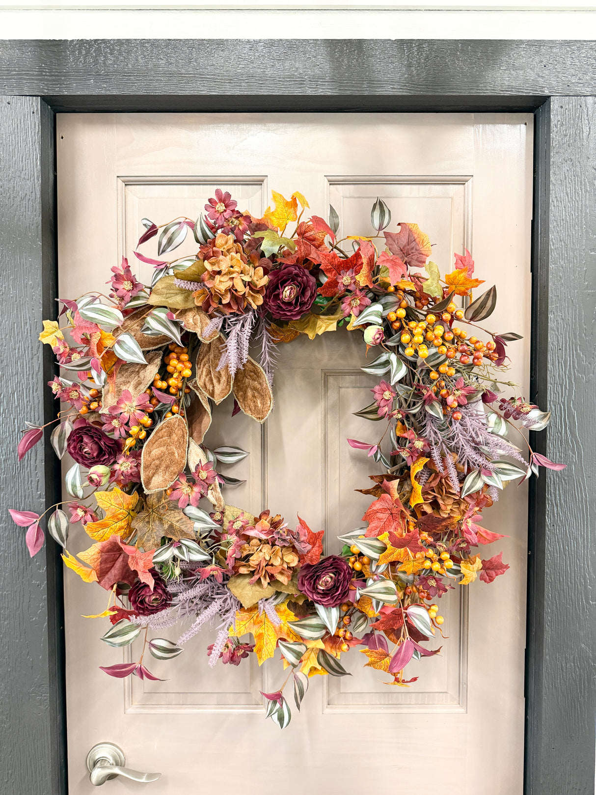 30" Royal Autumn Wreath