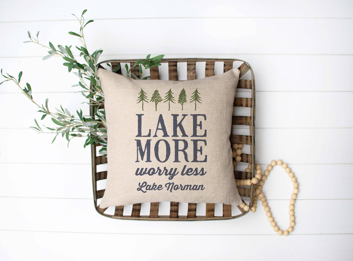 Lake More Pillow
