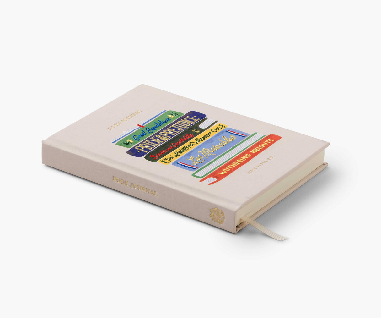 Rifle Paper Book Club Embroidered Book Journal