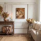 Fall's Front Porch Wood Art