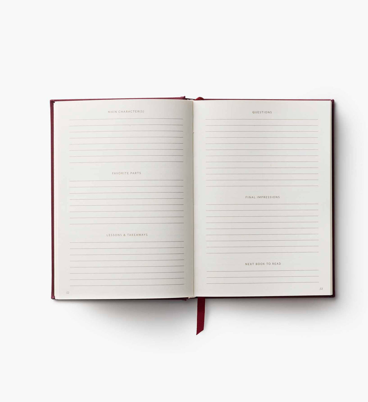 Rifle Paper Ladies Night Book Club Embroidered Book Journal
